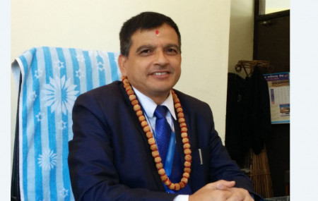 सामाजिक सुरक्षा कोषका कार्यकारी निर्देशक कपिलमणि ज्ञवाली।