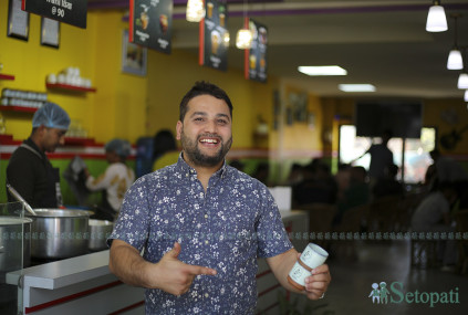 सरोज पौडेल। तस्बिरः नवीनबाबु गुरूङ/सेतोपाटी