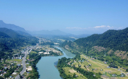 मर्स्याङ्दी बाँधले मुग्लिन–पोखरा सडक खण्डमा बढाएको शोभा (तस्बिरहरू)