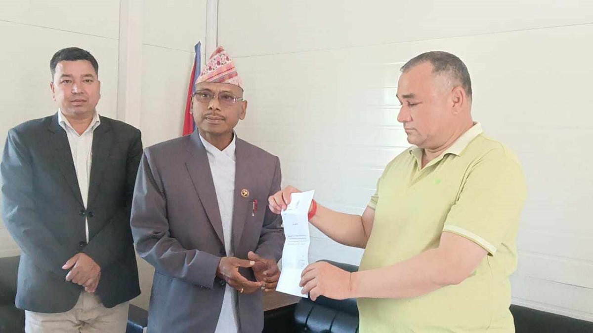 तस्बिर: मुख्यमन्त्रीको सचिवालय