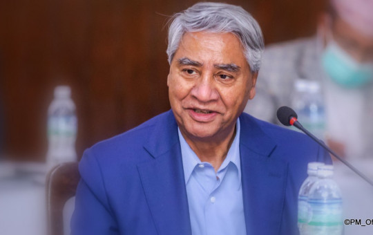 सभापति शेरबहादुर देउवा। फाइल तस्बिर।