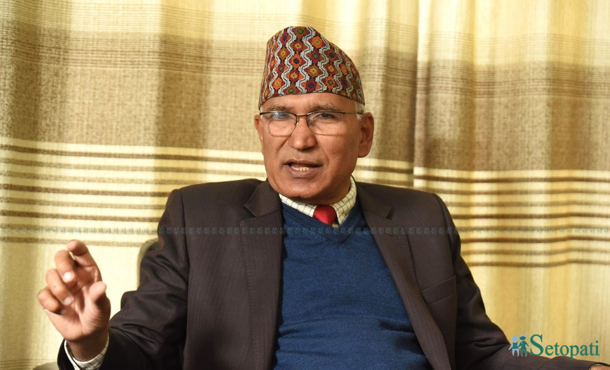 विष्णु पौडेल। तस्बिरः निशा भण्डारी/सेतोपाटी