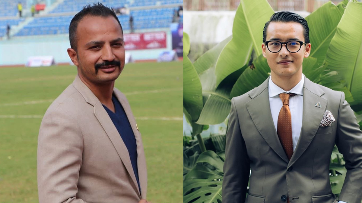 मञ्जिव क्षेत्री र सौगात थापा।